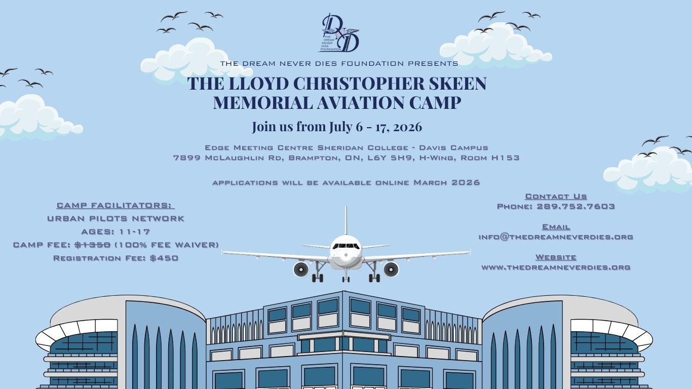 Lloyd Christopher Skeen Memorial Aviation Camp flyer